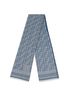 Fendi 100% Wool Blue Ff Shawl One size - photo 3