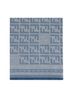 Fendi 100% Wool Blue Ff Shawl One size - photo 4