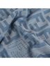 Fendi 100% Wool Blue Ff Shawl One size - photo 5