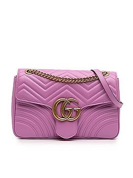 Gucci Large GG Marmont Matelasse Leather Shoulder Bag (view 1)