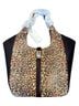 Brahmin Animal Print Multi Color Leather Tote One size - photo 1