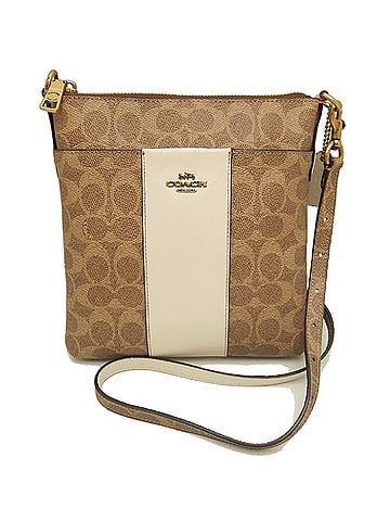 Coach COACH Kit Messenger 41321 Shoulder Bag, Coated Canvas, Beige, Women's, 253916 (view 2)