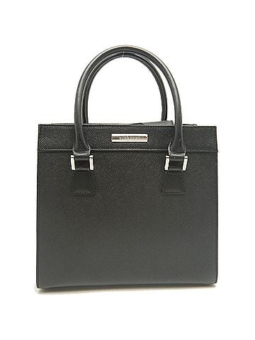 Burberry BURBERRY handbag, Saffiano leather, black, women's, 253918 (view 1)