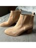 Jenni Kayne 100% Suede Tan Ankle Boots Size EU 41 - photo 3