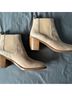 Jenni Kayne 100% Suede Tan Ankle Boots Size EU 41 - photo 5