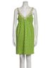 Tibi Floral Green Casual Dress Size 4 - photo 1