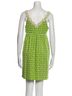 Tibi Floral Green Casual Dress Size 4 - photo 2