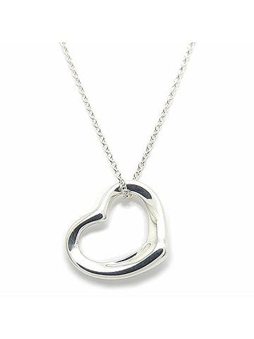 Tiffany & Co. TIFFANY&amp;Co. Tiffany Open Heart Necklace 15mm SV925 Women's 295655 (view 2)