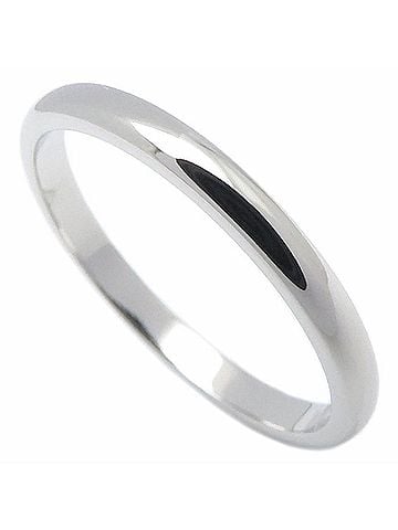 Cartier CARTIER Cartier 1895 Wedding Ring, 2mm, Platinum 950, Women's, B4078052 295674 (view 1)