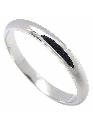 Cartier CARTIER Cartier 1895 Wedding Ring, Size #55, Platinum 950, Women's, B4012500 295701 (view 1)
