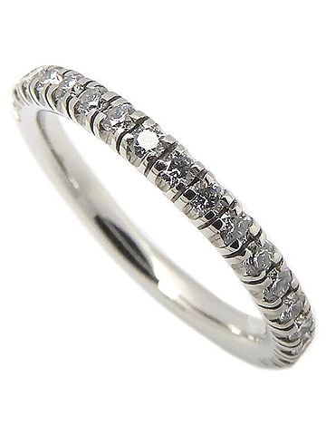 Cartier CARTIER Cartier Half Eternity Diamond Ring, Platinum 950, Women's, Item No. 295671 (view 1)