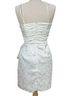 Ronny Kobo Floral White Cocktail Dress Size S - photo 4