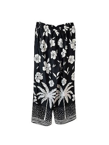 Talbots Tie Waist Wide Leg Pants Track Pants (view 2)