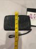 Coach 100% Leather Plaid Black Wristlet One size - photo 4