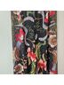 The Pyramid Collection Floral Black Red Casual Pants Size M - photo 7