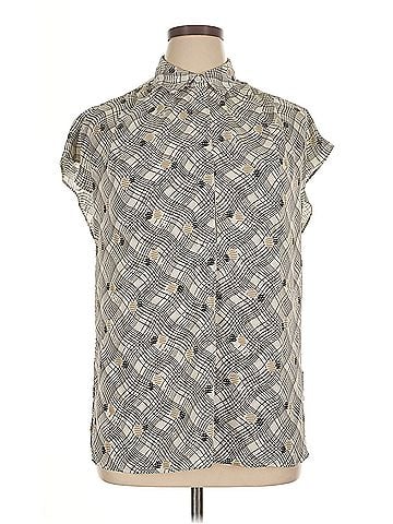 Max Studio Max Studio Sleeveless Button Down Shirt (view 1)