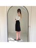 Bebe Solid Black Formal Skirt Size 8 - photo 4