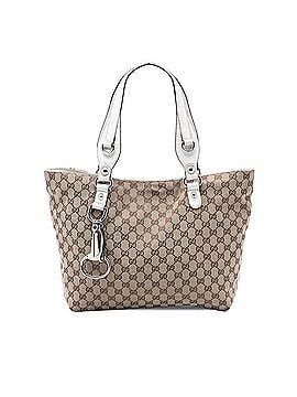 Gucci GG Canvas Icon Bit Tote (view 1)