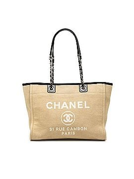 Chanel Small Canvas Deauville Tote (view 1)