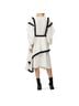 ADEAM White Black Cocktail Dress Size 2 - photo 4