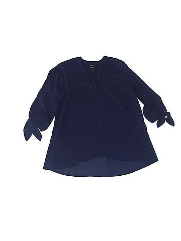 Karen Kane Long Sleeve Blouse (view 1)