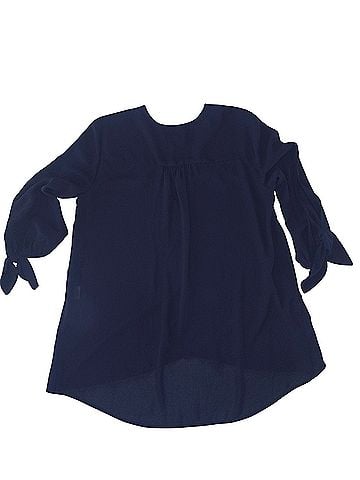 Karen Kane Long Sleeve Blouse (view 2)