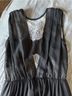 Sandro 100% Polyester 100% Polyamide Black White Casual Dress Size 2 - photo 4