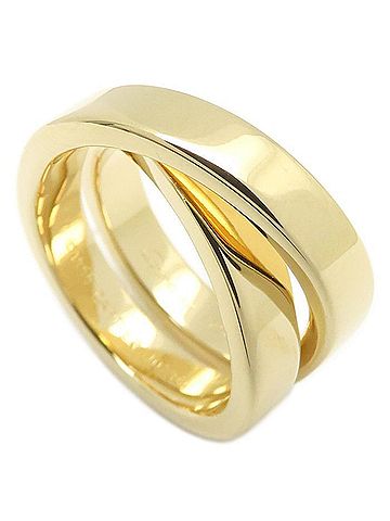 Cartier CARTIER Nouvelle Vague Ring, Size #51, 18K Yellow Gold, Women's, Item No. 295700 (view 2)
