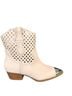 Arizona White Ankle Boots Size 7 - photo 1