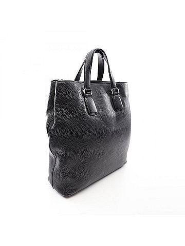 Gucci Gucci Soho Interlocking G 2-Way Tote Bag/Handbag, Leather, Women's, Black, 368602 (view 2)