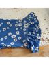ASOS Floral Blue White Casual Dress Size 6 - photo 7