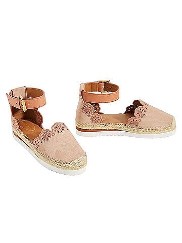 See By Chloé See by Chloe Scalloped Espadrilles Wedges (view 1)