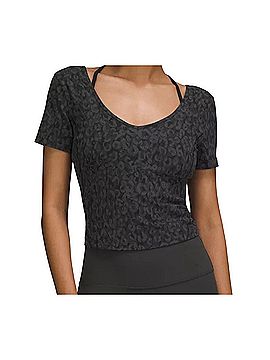 Lululemon Athletica Short Sleeve Blouse (view 1)