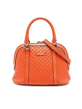 Gucci Mini Microguccissima Dome Satchel (view 1)