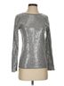 Zara Metallic Silver Zara Pullover Sweater Size S - photo 1