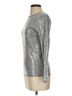 Zara Metallic Silver Zara Pullover Sweater Size S - photo 4