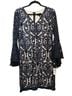 MSK Floral Blue Cocktail Dress Size 14 - photo 1