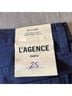 L'Agence Solid Blue Shorts Size 25 - photo 5