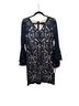 MSK Floral Blue Cocktail Dress Size 12 - photo 1