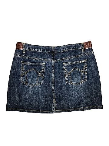 Elite Denim Skirt (view 2)