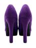 Mossimo Purple Heels Size 9 1/2 - photo 2