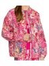 Johnny Was Floral Pink Yellow Jacket Size M - photo 1