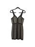BCBG Stripes Black White Casual Dress Size 6 - photo 2