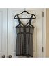 BCBG Stripes Black White Casual Dress Size 6 - photo 3