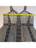 BCBG Stripes Black White Casual Dress Size 6 - photo 8