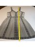 BCBG Stripes Black White Casual Dress Size 6 - photo 10