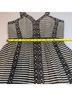 BCBG Stripes Black White Casual Dress Size 6 - photo 9