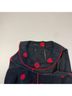 Carlisle 100% Silk 100% Polyester Polka Dots Multi Color Black Sleeveless Top Size 8 - photo 9