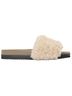 ROAM Brown Cloud Shearling Slider Size 8 - photo 1