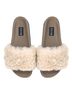 ROAM Brown Cloud Shearling Slider Size 8 - photo 2